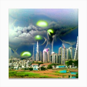 Strange Sky Canvas Print