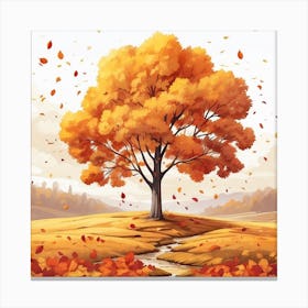 Autumn Tree Canvas Print