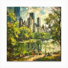 Central Park 9 Canvas Print