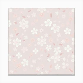 Sakura Flowers Canvas Print