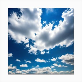 Cloudy Sky 26 Canvas Print