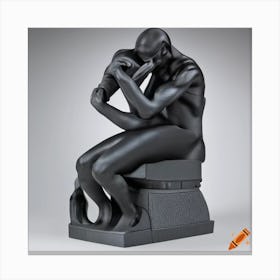 The Thinker Canvas Print