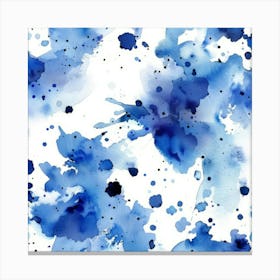 Watercolor Splatters 10 Canvas Print