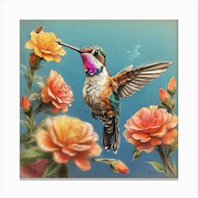 Hummingbird 57 Canvas Print