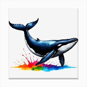 Orca Whale 2 Canvas Print