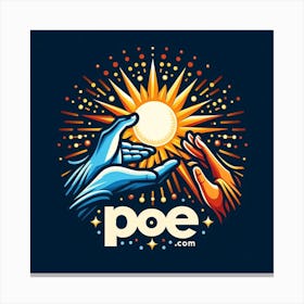 Poe Logo Canvas Print