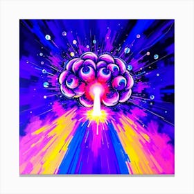 unlocking the hidden possibilities of the brain 2 Canvas Print