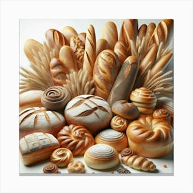 Bread Canvas Print