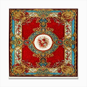 Napoleon Rug Canvas Print