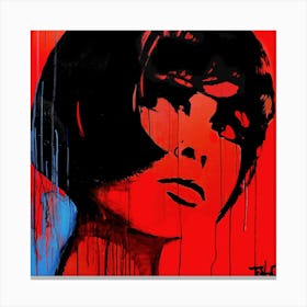 Bob in red Canvas Print