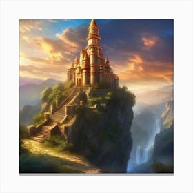 Castle In The Sky 37 Canvas Print