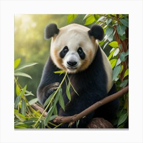 Panda Bear 6 Canvas Print