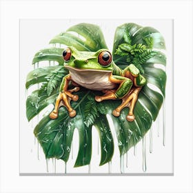 Tree Frog 1 Toile