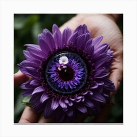 Purple Flower Canvas Print