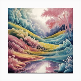 Rainbow Valley Canvas Print