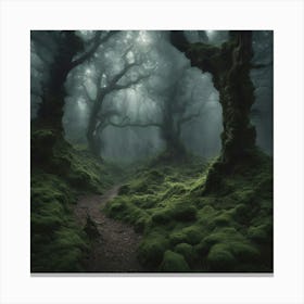 Dark Forest Canvas Print