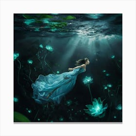 Mermaid Canvas Print