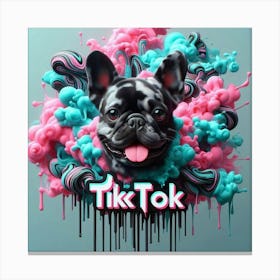 Tiktok 2 Canvas Print