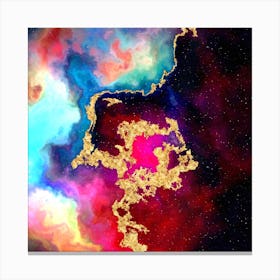 100 Nebulas in Space Abstract n.016 Canvas Print