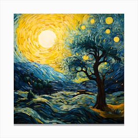 Starry Night 4 Canvas Print