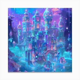 Fairy Tale Castle Canvas Print