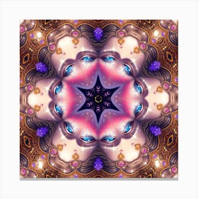 Shamanic Mandala Canvas Print