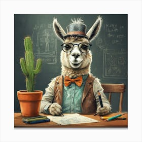 Llama 31 Canvas Print