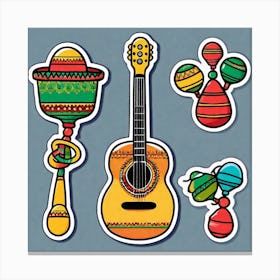 Mexican Music Canvas Print