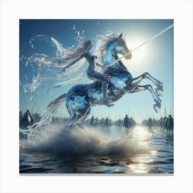 Glass Horse Canvas Print