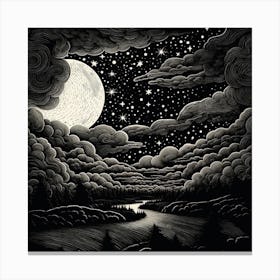 Starry Night Canvas Print