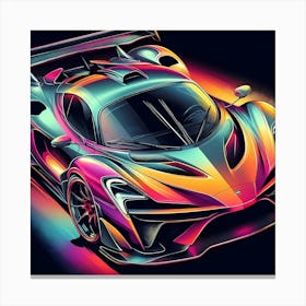 Mclaren P1 6 Canvas Print