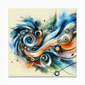 Abstract Painting 2 Canvas Print