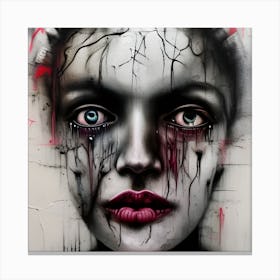 'Dead Girl' 1 Canvas Print