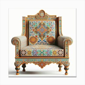 Islamic Chair 5 Canvas Print