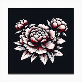 Peony Canvas Print