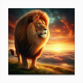 Lion 🦁 1 Canvas Print