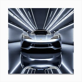 Supercar In A Tunnel Canvas Print