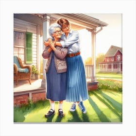 Grandmother'S House Canvas Print