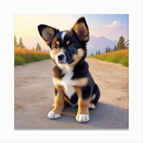 cute dog 3 Canvas Print