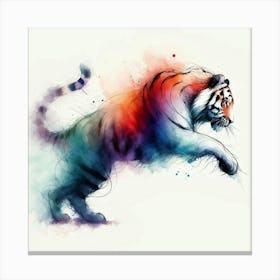 Tiger Painting Canvas Print