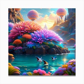 Fantasy Landscape Canvas Print