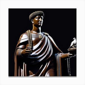 Statue Of Augustus Canvas Print