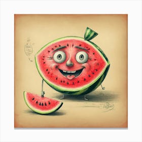 Watermelon 10 Canvas Print