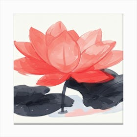 Lotus Flower 3 Canvas Print