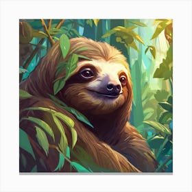 Sloth 1 Canvas Print