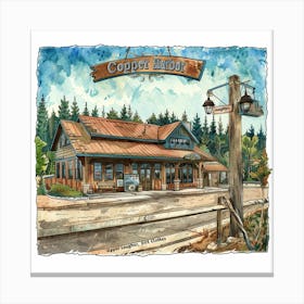 Copper Hill Station Canvas Print