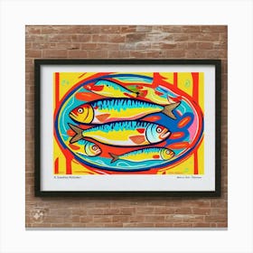 Sardines 9 Canvas Print