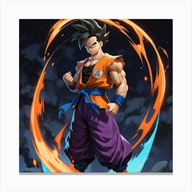 Dragon Ball Z Wallpaper 68 Canvas Print