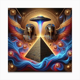 Secrets of the Nile: Discovering the Magic of Egypt Canvas Print