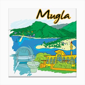 Mugla Canvas Print